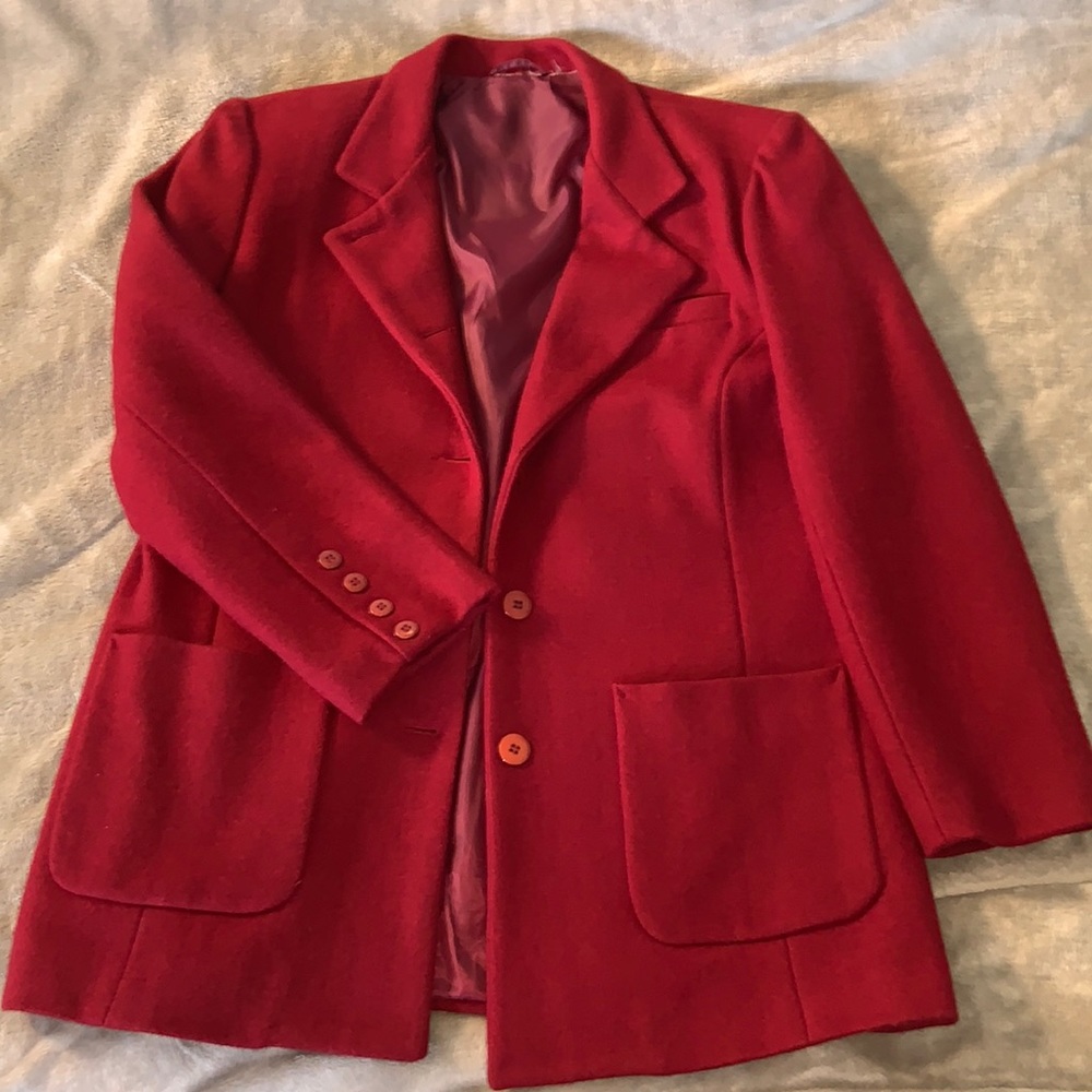 Wool Blazer Coat